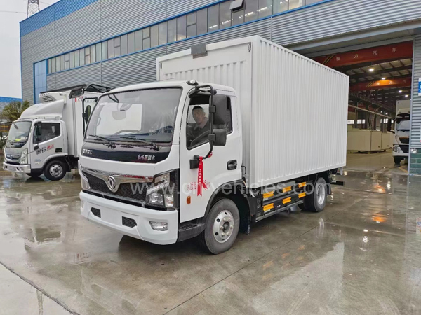 Dongfeng dfac Wingspan Truck 4X2 Van Truck Cargo Vegetable Transport Truck