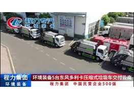 Chengli Special Automobile Co.,ltd Dongfeng Compactor garbage truck delivery 